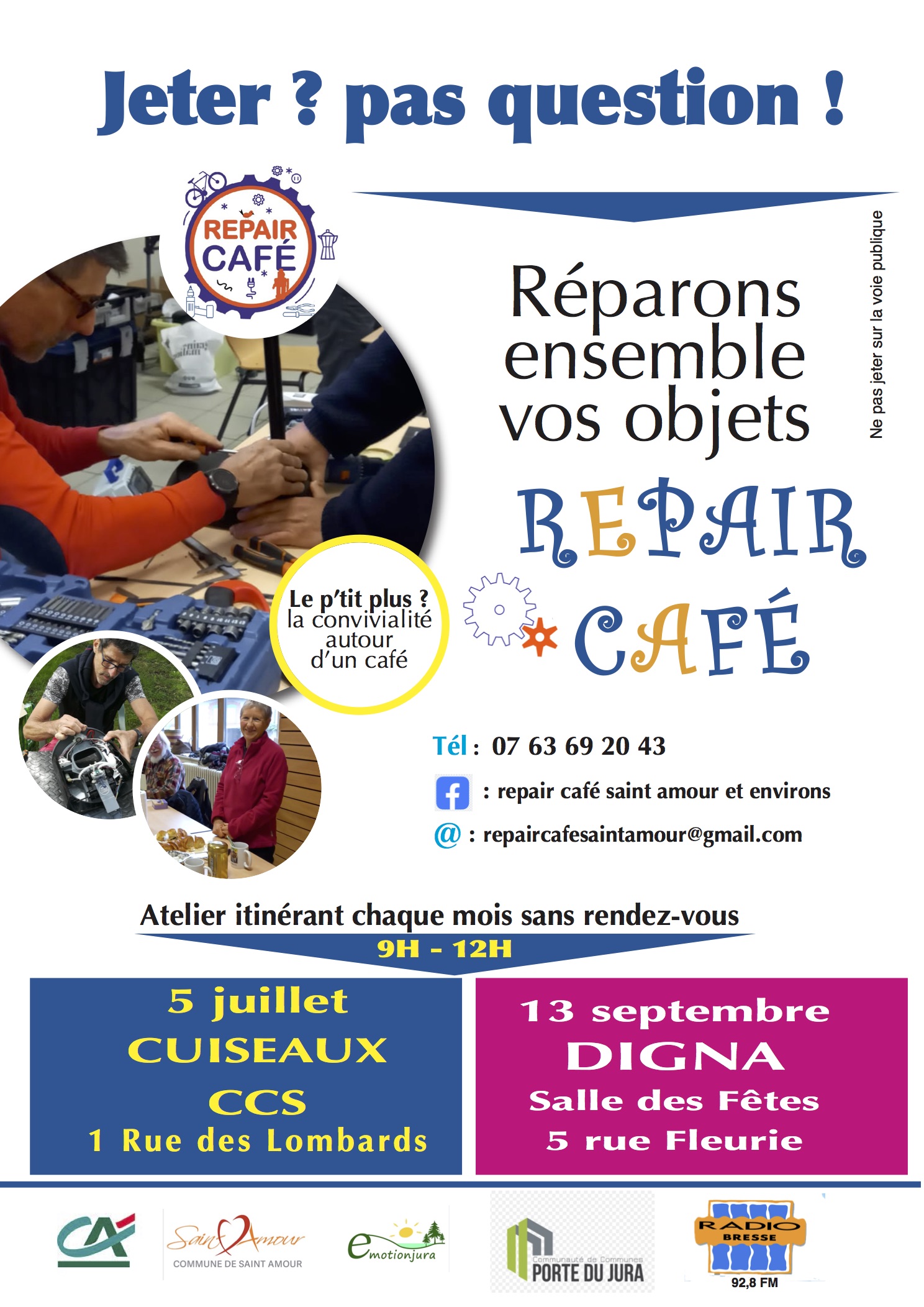 AFF REPAIR CAFÉ juillet septembre 2025