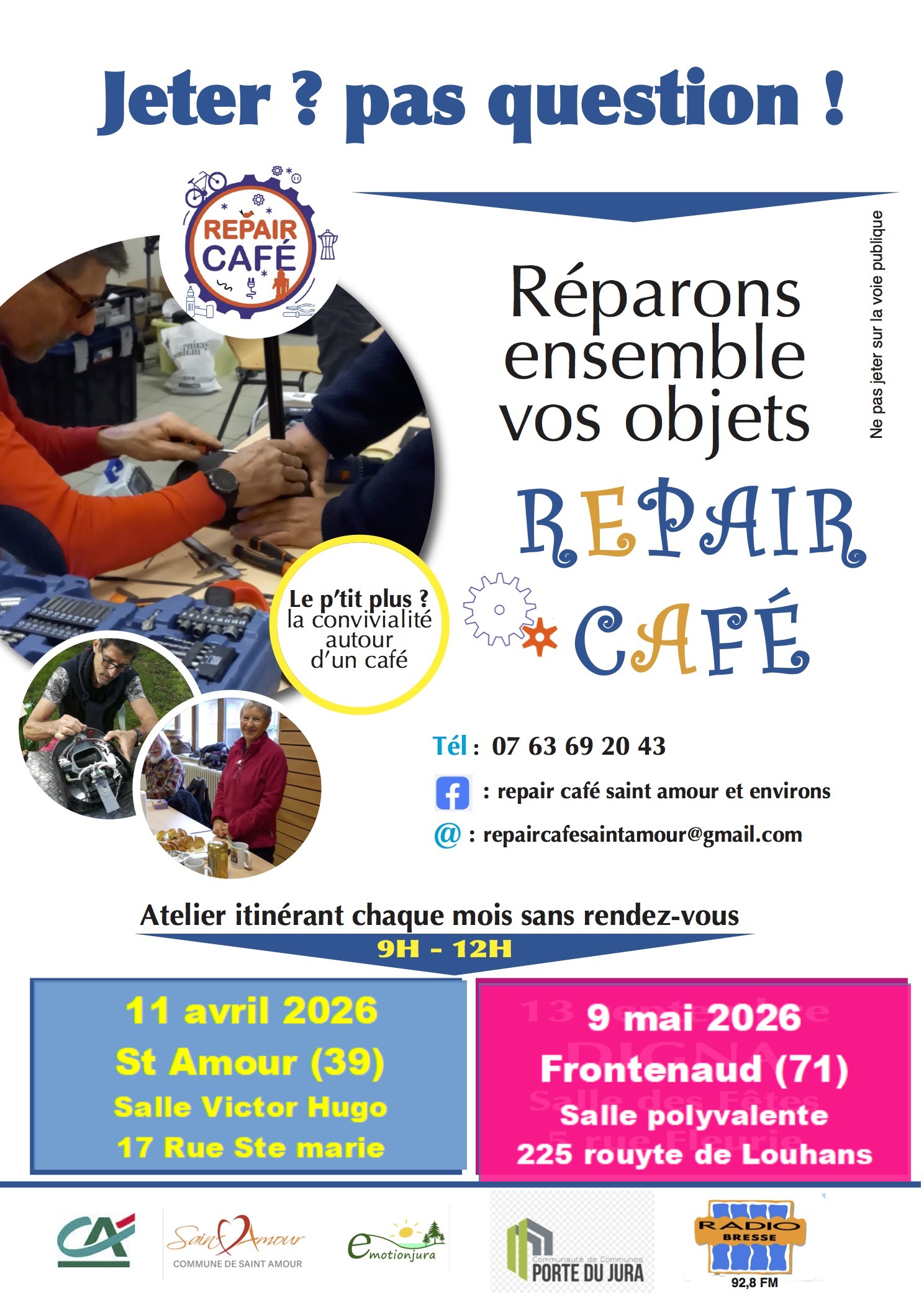 AFF REPAIR CAFÉ Avril mai 2026