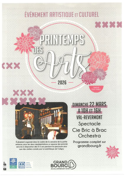 Affiche Printemps des Arts 2026 resultat