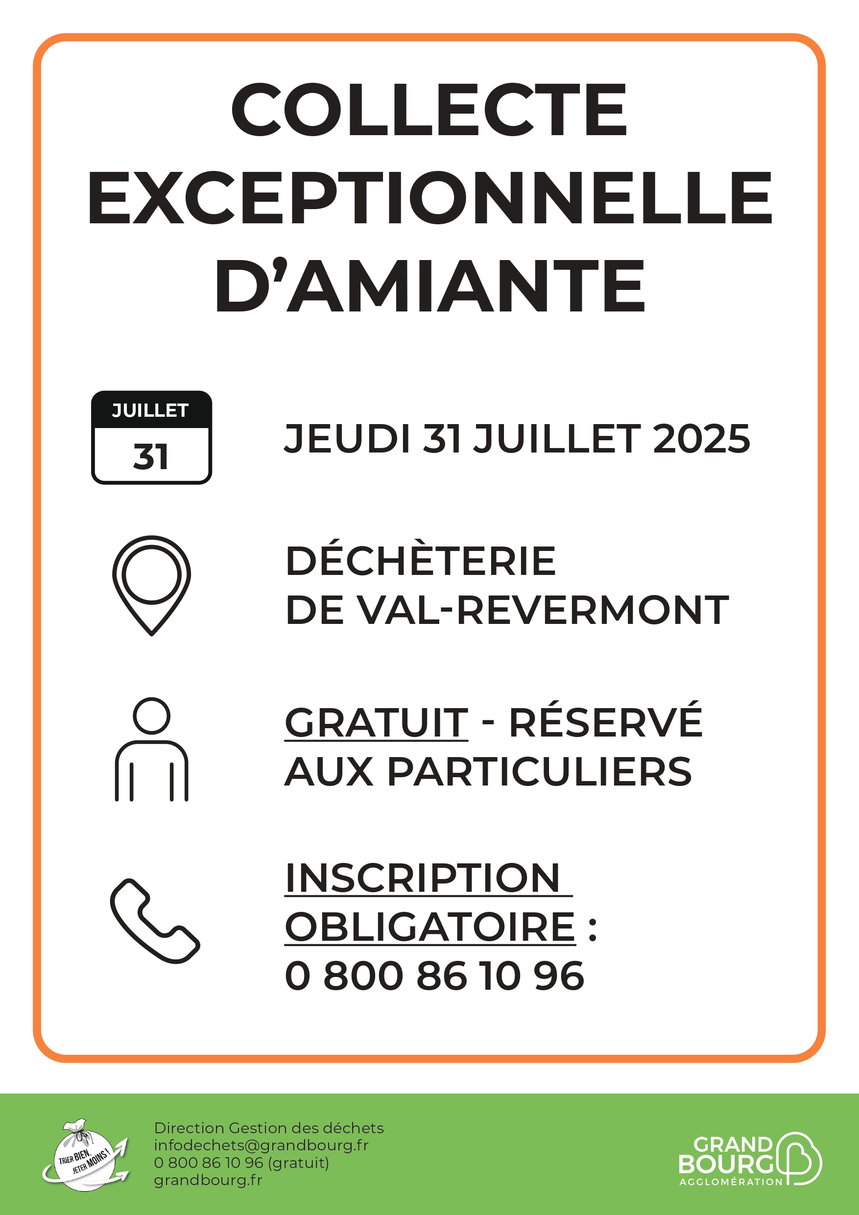 Affiche déchèterie collecte amiante Val revermont page 0001