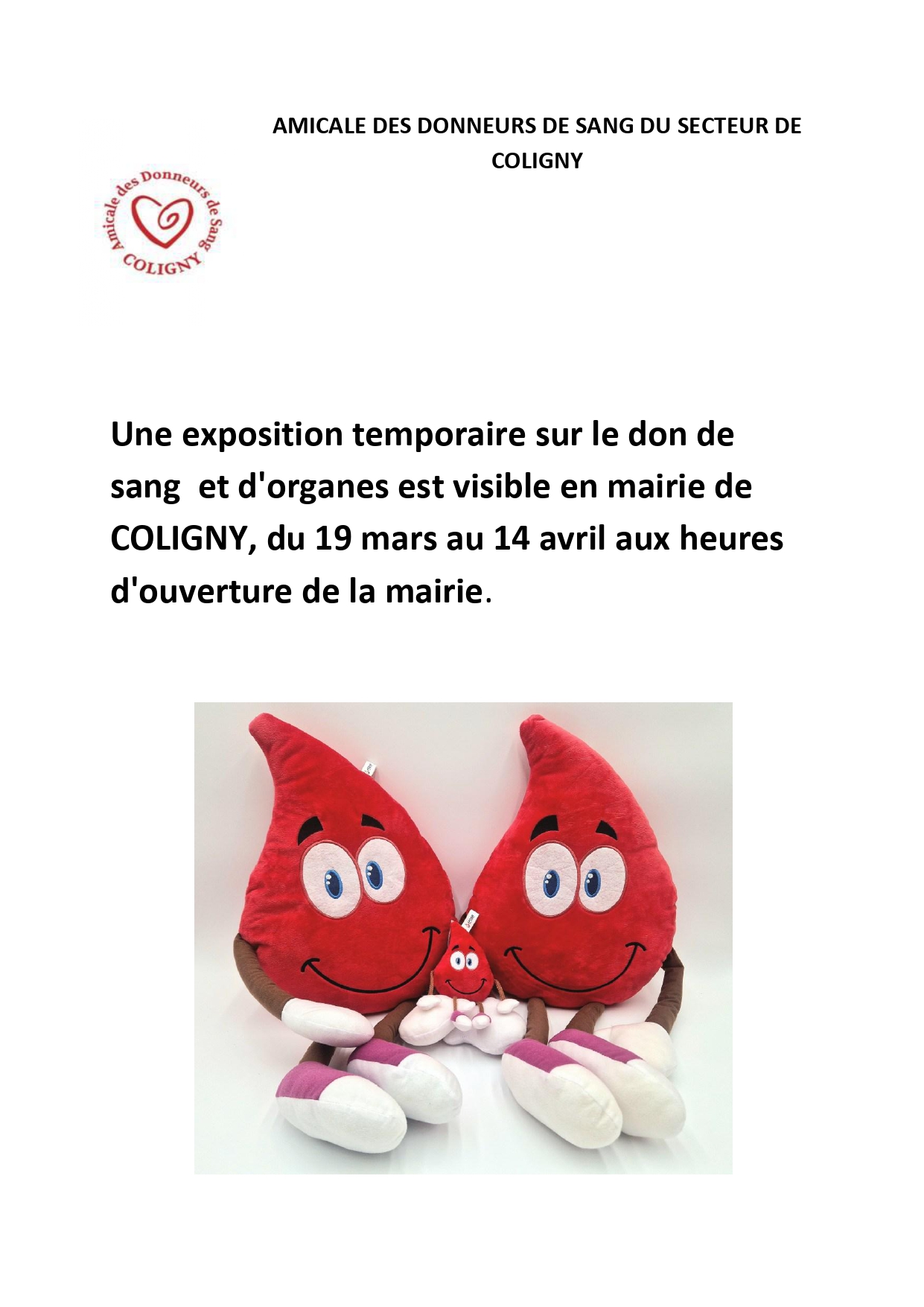 Affiche exposition don du sang don dorganes page 0001