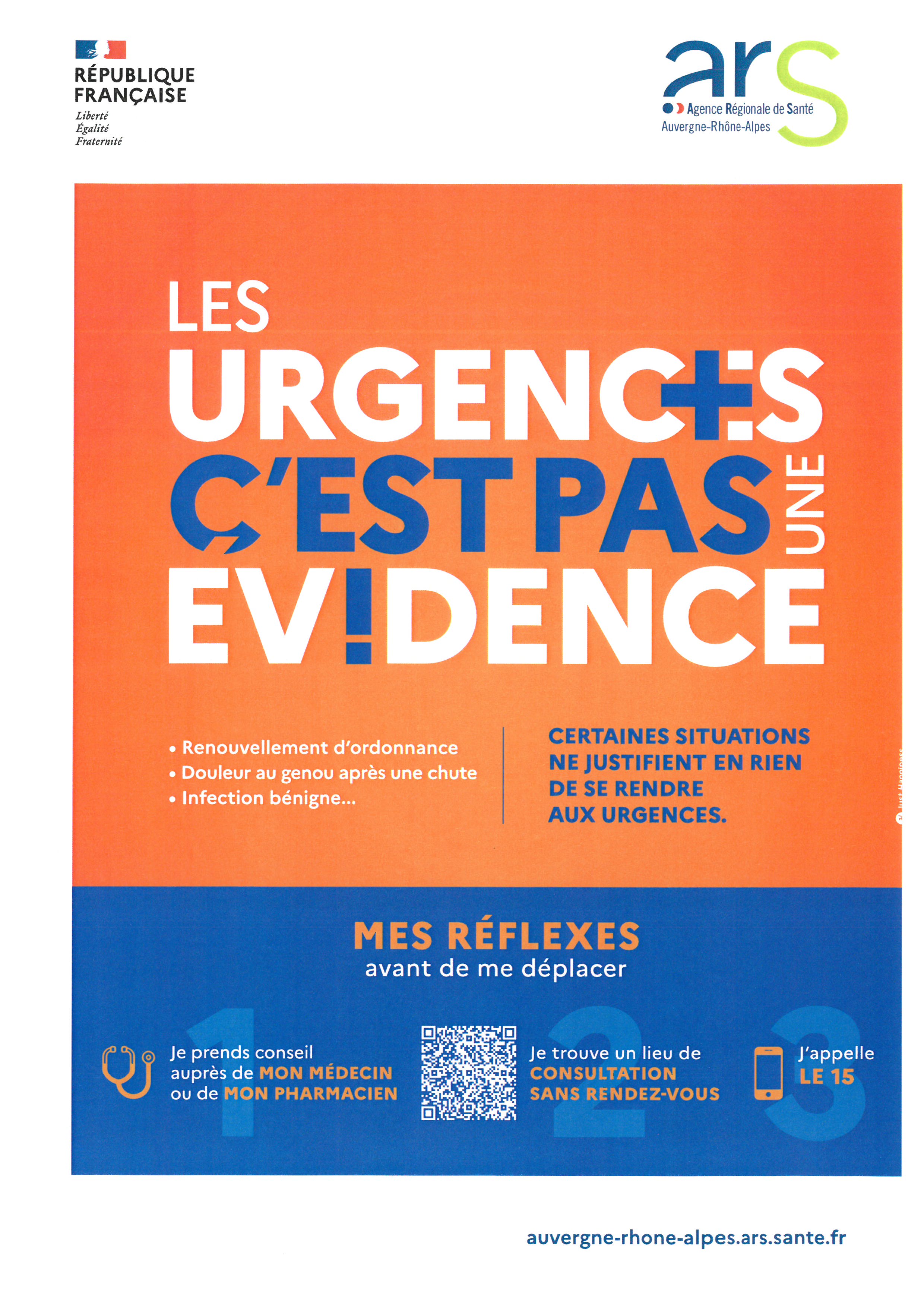 Affiche urgences