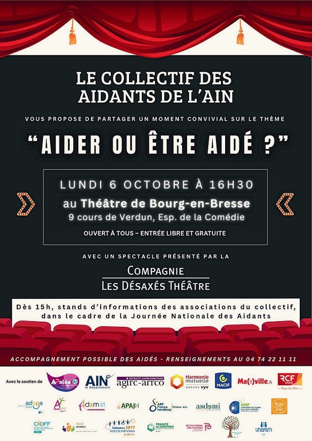 Aider ou ëtre aidé Au Théatre le 6 octobre 2025 page 0001