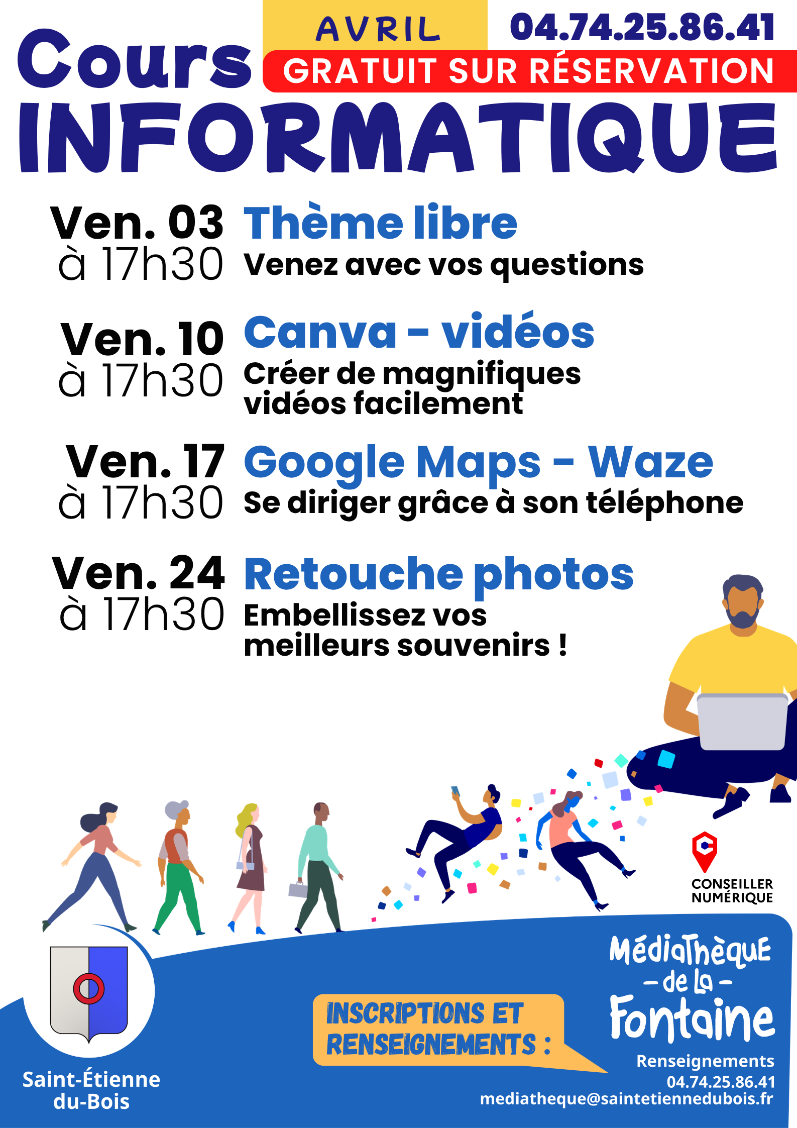 Cours informatique Avril 2026