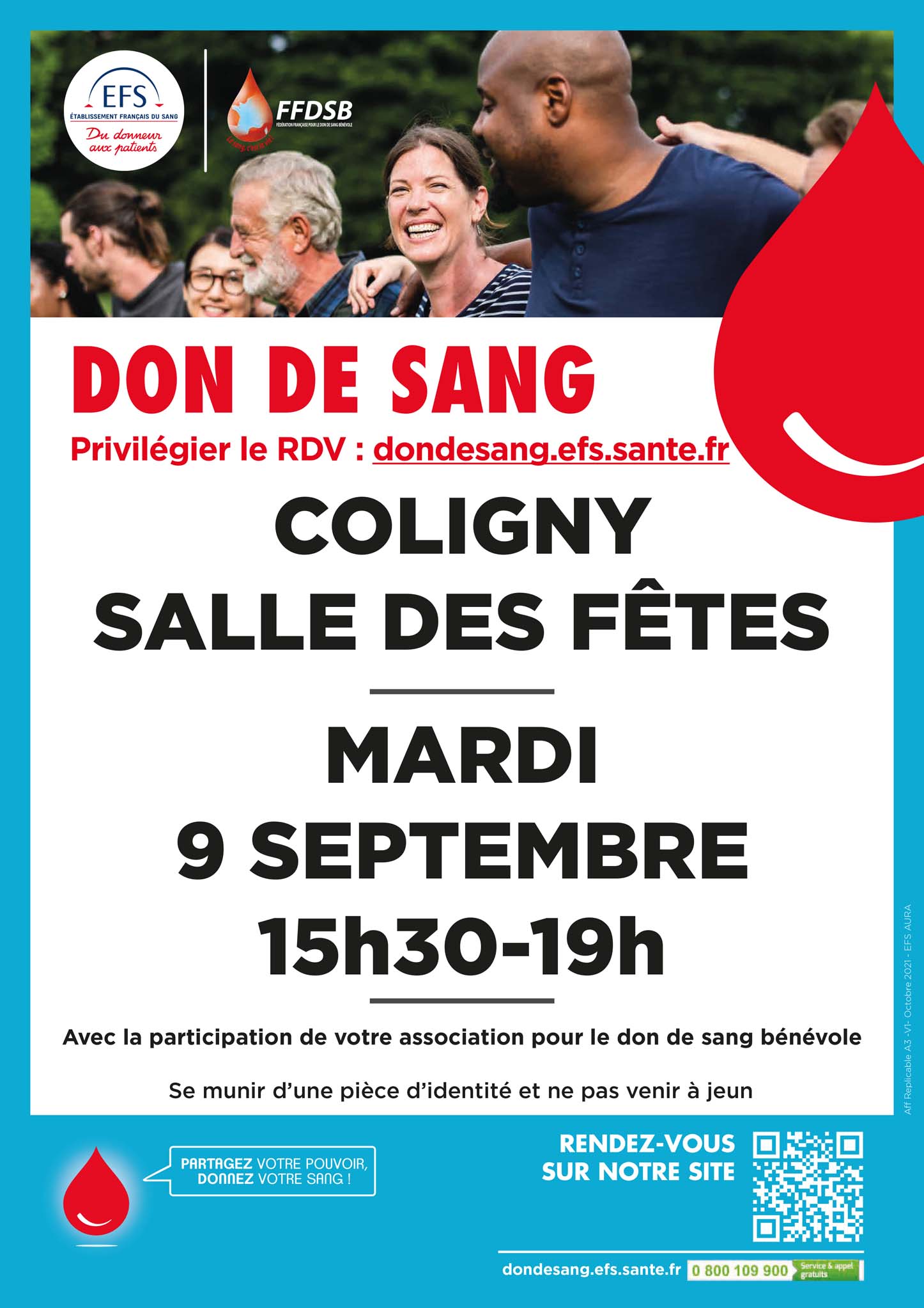 Don du sang 09 09 25 Coligny