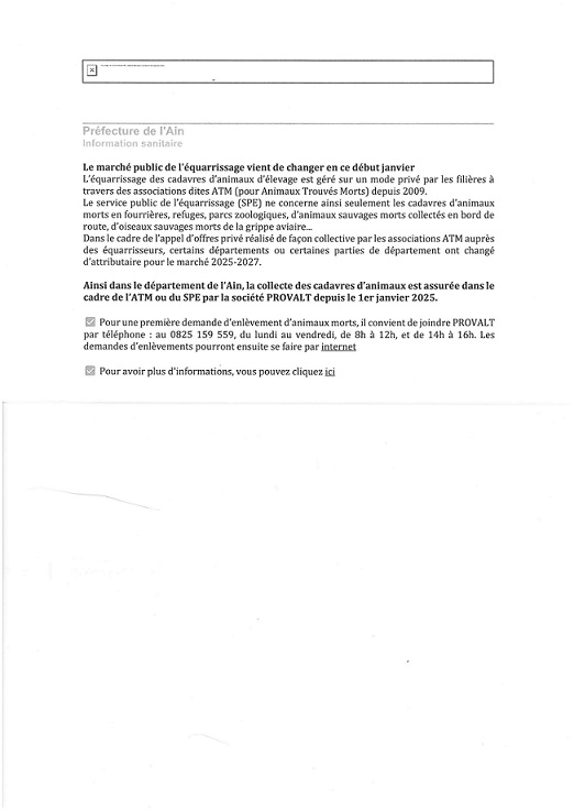 Equarissage PROVALT