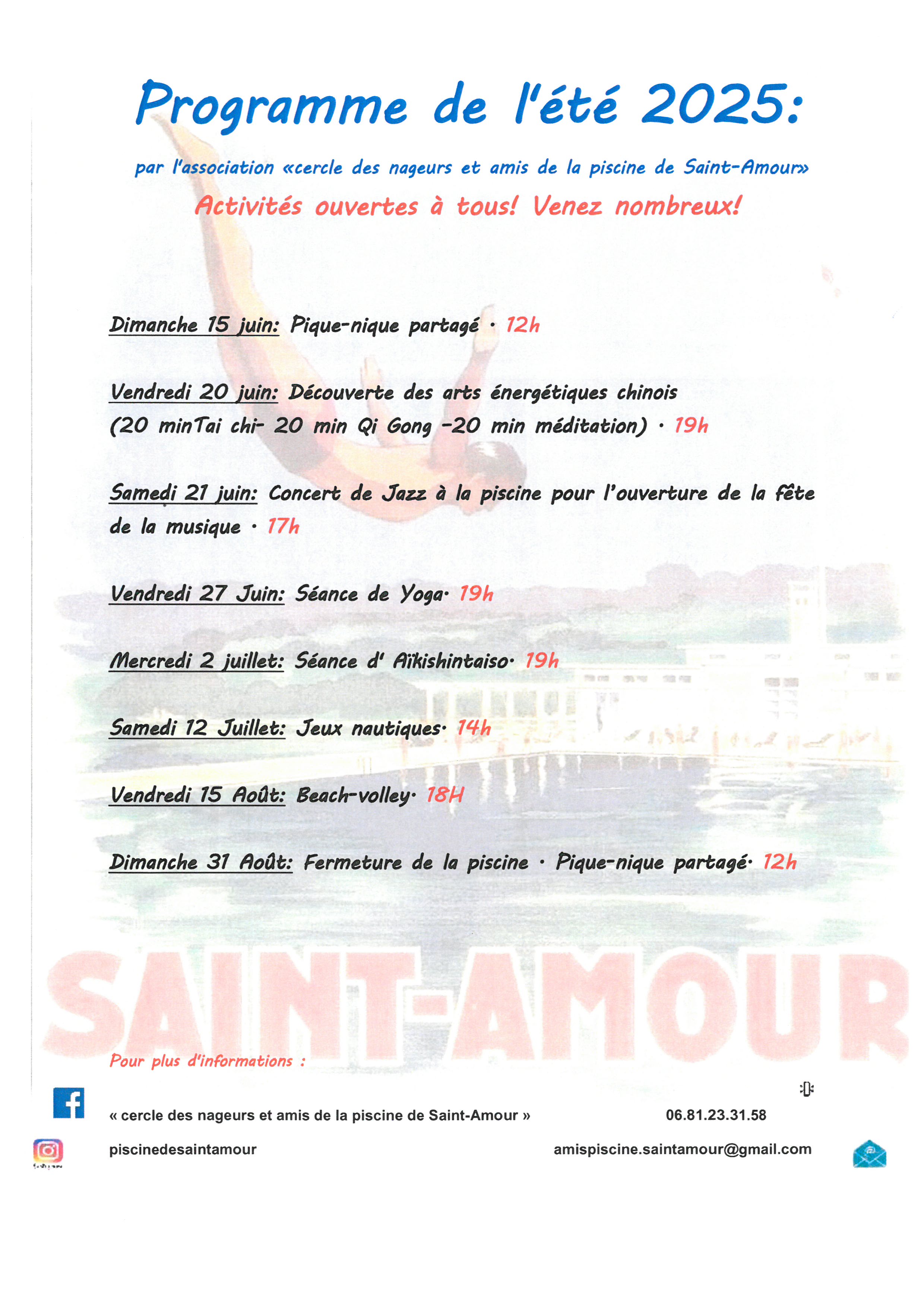 Piscine St Amour