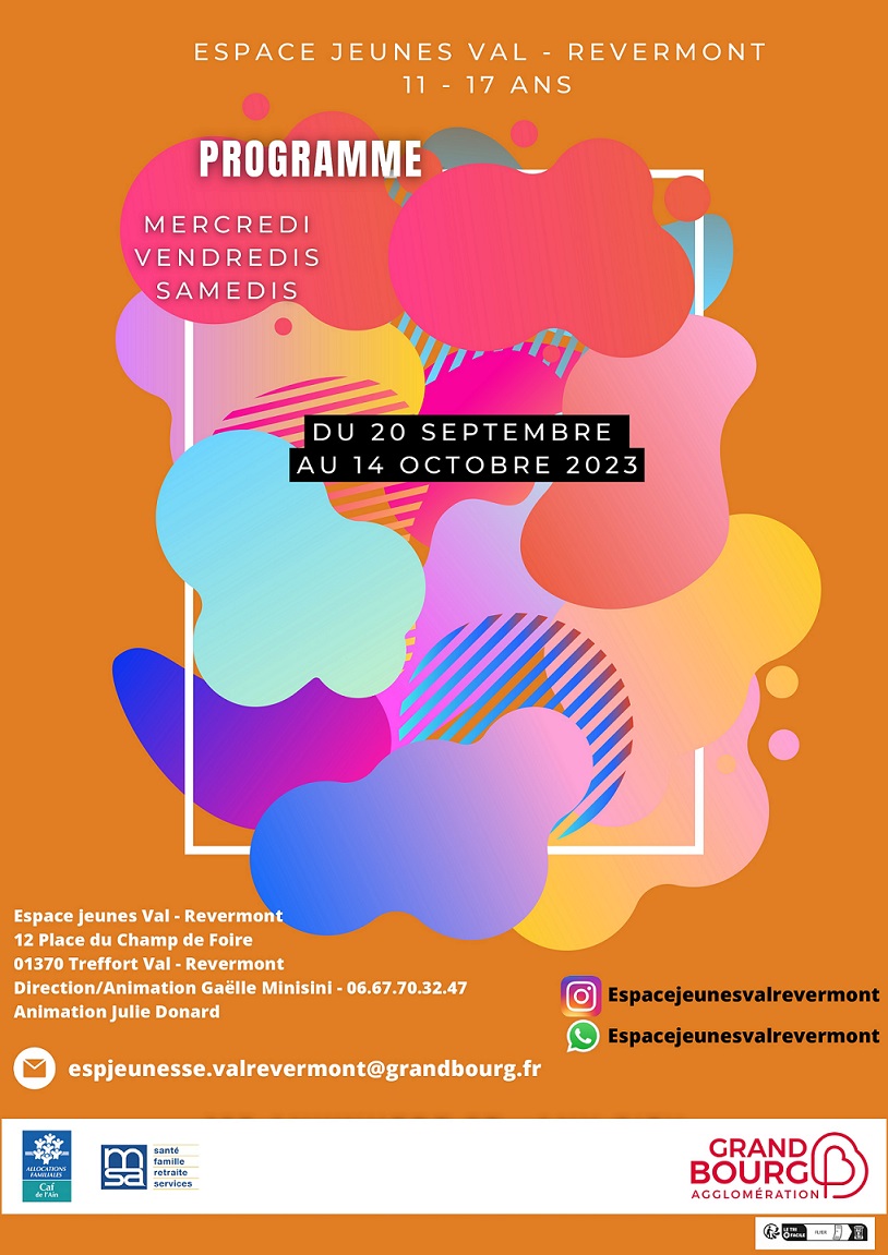 Programme Espace Jeunes Val Revermont Sept Oct 2023 page 0001