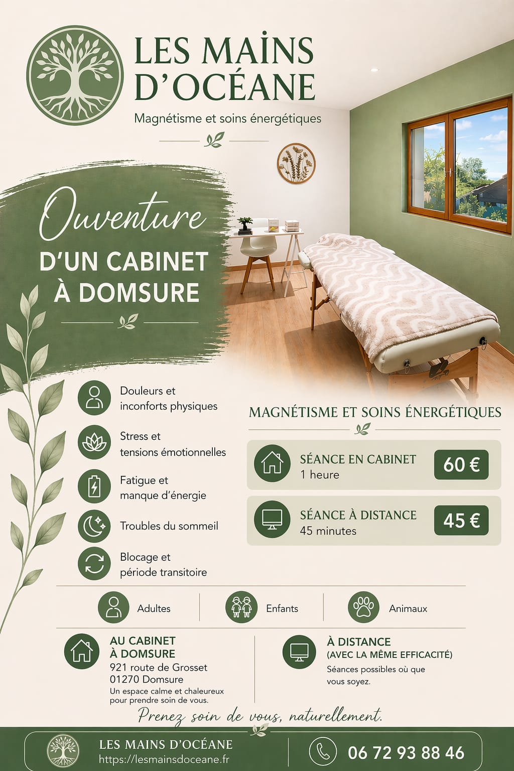 Affiche Les Mains dOcéane