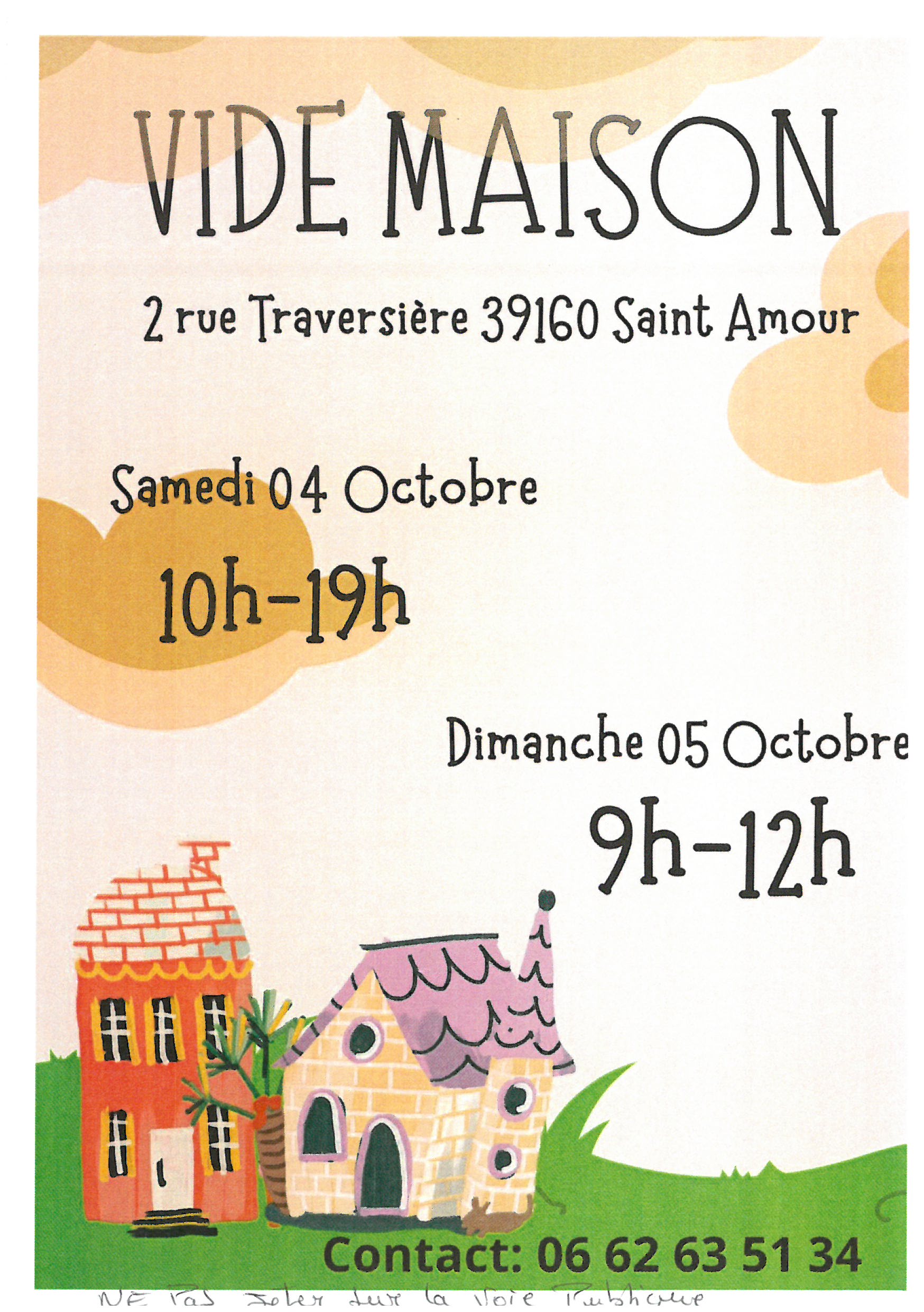 vide maison ST AMOUR 04 10 25